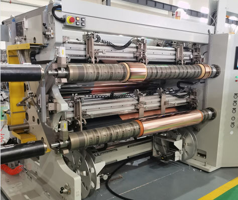 دستگاه ریویندر برش رنگارنگ صفحه لمسی PET+Cu OPP+Cu