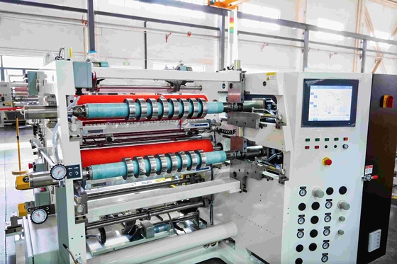 ماشین ریویندر سوبسترات PET+Cu OPP+Cu ماشین برش طول