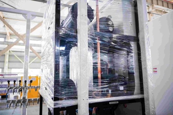 تجهیزات فلز سازی مس / آلومینیوم پوشش فلزی سیستم پیچ و تاب سیستم خلاء