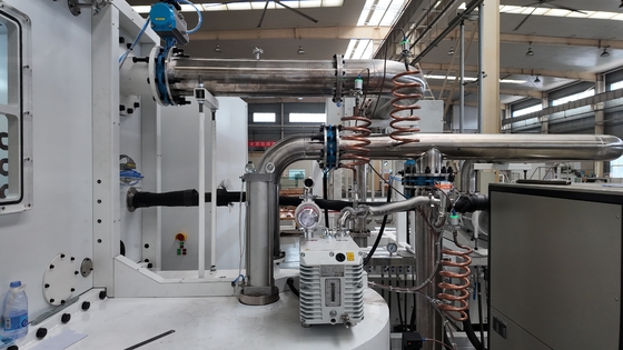 دستگاه متالایزر خلاء با زمان پمپاژ کوتاه و کنترل فرکانس اینورتر و خازن